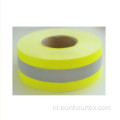 Fluorescerend limoengeel vlamvertragend textieltape